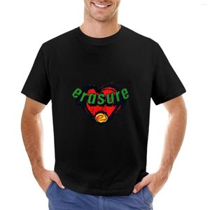 Polos pour hommes Erasure - T-shirt victime de l'amour pour un garçon T-shirts à manches courtes T-shirt esthétique Vêtements pour hommes longs