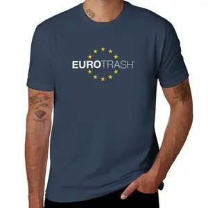 T-shirt pour hommes Polos Eurotrash Customs Boys Boys Animal Print Vêtements pour hommes