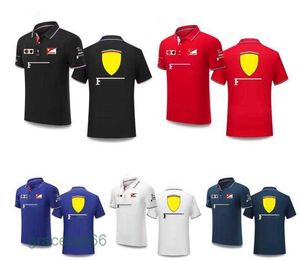 Polos pour hommes F1 Racing Polo Nouvelle équipe T-shirt à revers Même personnalisable 6xs8