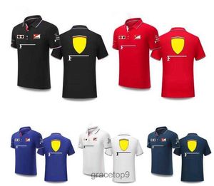 Polos pour hommes F1 Racing Polo Nouvelle équipe T-shirt à revers Même personnalisable L19e