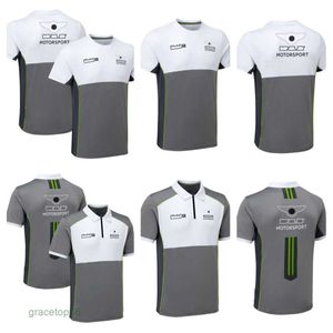 Polos pour hommes F1 Racing Suit Team Polo Shirt Hommes Plus Taille T-shirt à manches courtes Sports de loisirs en plein air Vêtements à séchage rapide Personnalisable ISI9