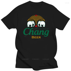 POLOS MENOS MASS Fashion Teeshirt Chang Beer Thai Drink THISH Singha Lao Leo Tiger Carabow Bali Regalo de nosotros Top de manga corta de EE. UU.