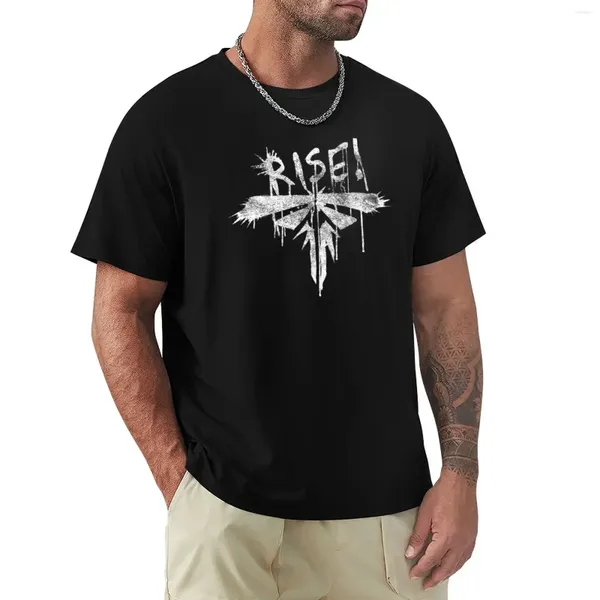 Les Polos Men's Polos - Rise!Version blanche T-shirt Blouse Sweat Customs Design vos propres vêtements pour hommes