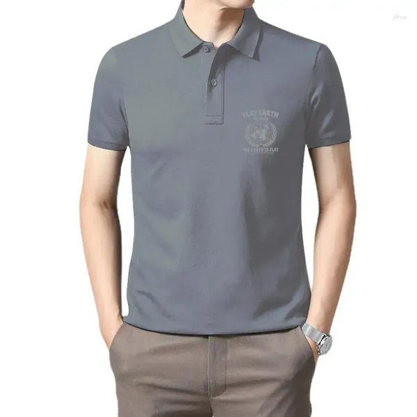 Polos para hombre, camiseta de la Sociedad de la Tierra Plana, camisetas de algodón 2024, camiseta para hombre, ropa, camisetas de talla grande