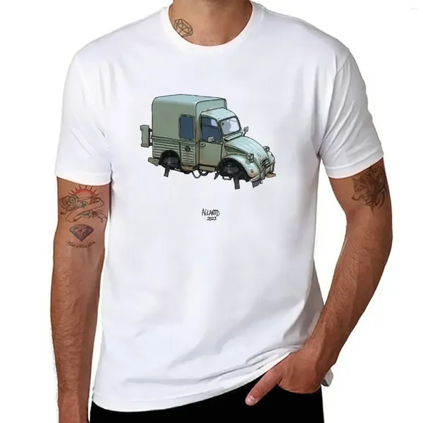 Serie retro de autos voladores para hombres - Troen 2 camiseta edición de gran tamaño