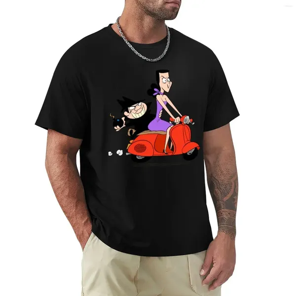 Polos masculins pour hommes femmes boris caricature badenov méchant millé