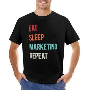 T-shirt de marketing drôle de polos pour hommes Plus tailles tailles