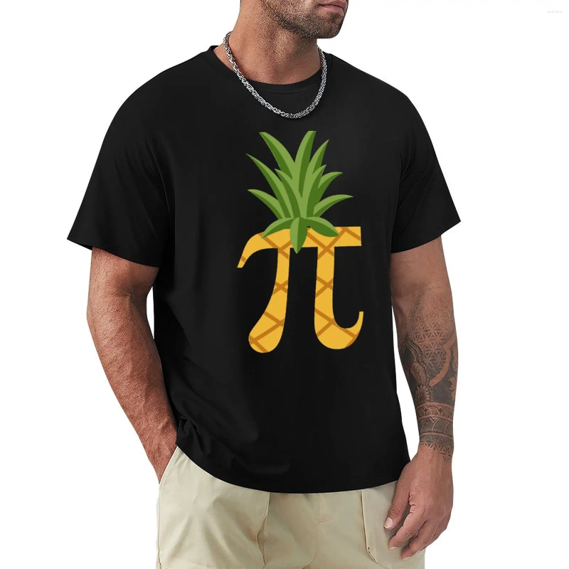 Polos pour hommes drôle Pi-ananas T-Shirt haut d'été chemisier T-shirts homme hommes Vintage T-shirts