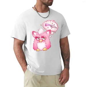 T-shirt Anime Blancs Polos Furby pensées