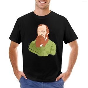 Mannen Polo Fjodor Dostojevski Portret T-shirt Hippie Kleding Zomer Tops Shirts Grafische Tees Anime Ingericht T Voor Mannen