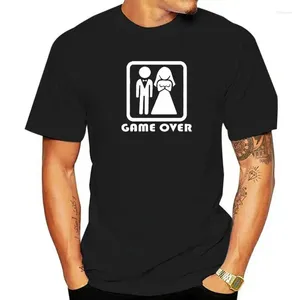 Jeu de polos masculin Over Bride Groom Bachelor Bachelorette Party Marriage Mariage Gift Men T-shirt T-shirt à manches courtes T-shirt à manches