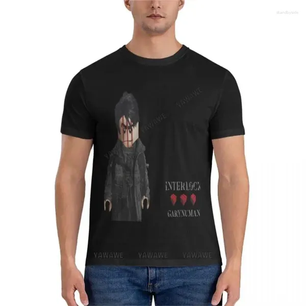 Polos pour hommes Gary Numan Intruder Squared T-shirt classique Garçons T-shirts Hommes Vêtements Plus Taille Été