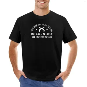 Polos pour hommes Golden Joe et le T-shirt Suggins Gang Custom Summer Top Vêtements pour hommes