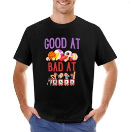 Polos masculins bons dans le sport Bad Math-Funny T-shirt Sweet Shirts Boys t Men Vêtements