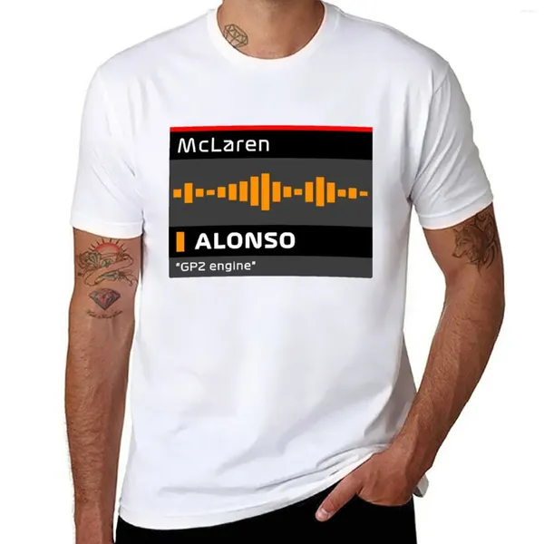 Polos GP2 moteur - Alonso Team Radio T-shirt Funnys Animal Prinfor Boys Mens Tall T-Shirts