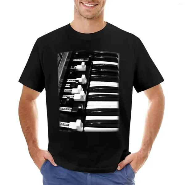 Polos Hammond B3 Organ T-shirt Plain Animal Prinfor Boys poids lourds T-shirts graphiques Mentes drôles