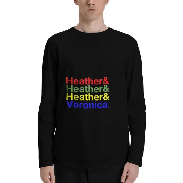 Polos pour hommes Heathers Veronica Ampersand Chemise T-shirts à manches longues Sweat-shirts Vêtements pour hommes