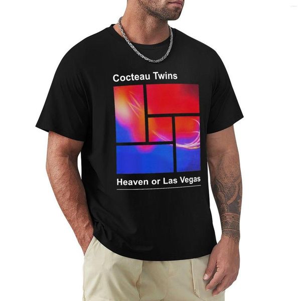 Polos para hombre, camiseta Heaven Or Las Vegas, camiseta divertida de secado rápido, camisas altas para hombre