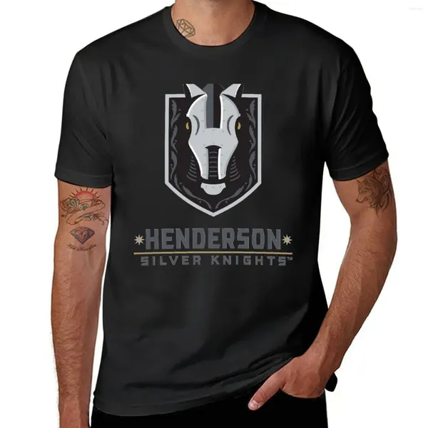 Polos pour hommes Henderson Silver Knights T-Shirt graphique T-Shirt personnalisé grande taille chemises en coton