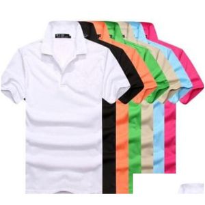 Polos pour hommes de haute qualité Printemps Luxe Italie Hommes T-shirt Chemises de créateurs Street Broderie Petit Cheval Clogodile Impression Vêtements M DH82N