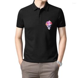 Mannen Polo Hillbilly Bloemen Schedel Punk T-shirt Vrouwen Mode Toevallige Korte Mouw Zon T-shirts Chemise Femme Tops Mujer verano 2023