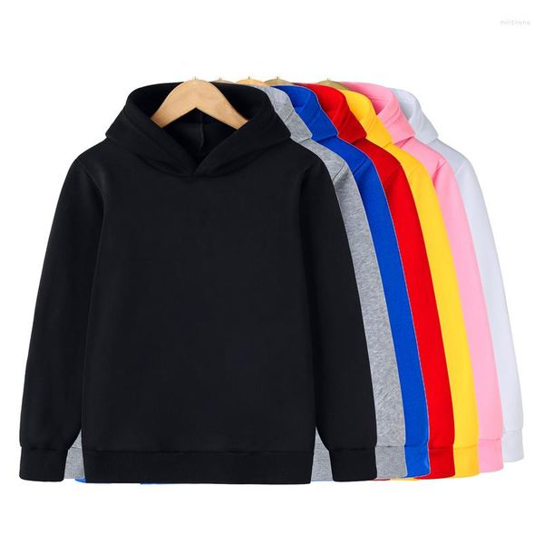 Polos pour hommes Sweatshishies de sweats garçons filles mode couleur couleur rouge noir gris polaire rose hip hop sweat à capuche