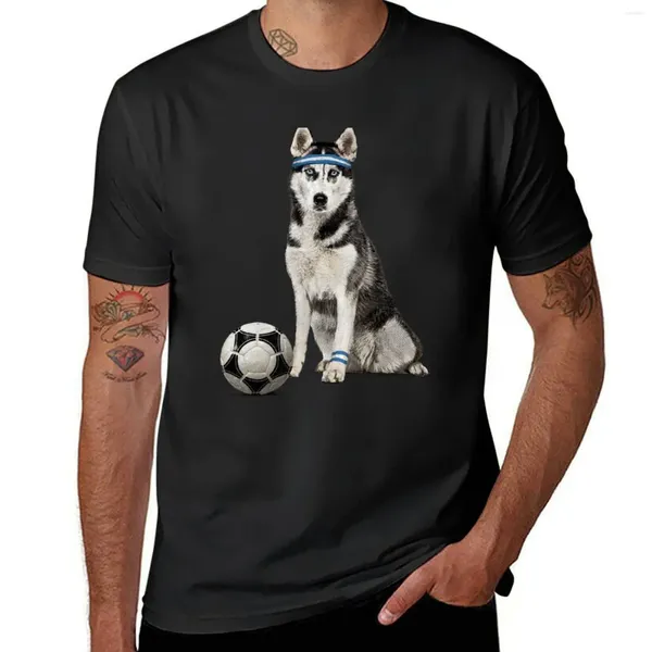 T-shirt de sports de football Husky pour hommes