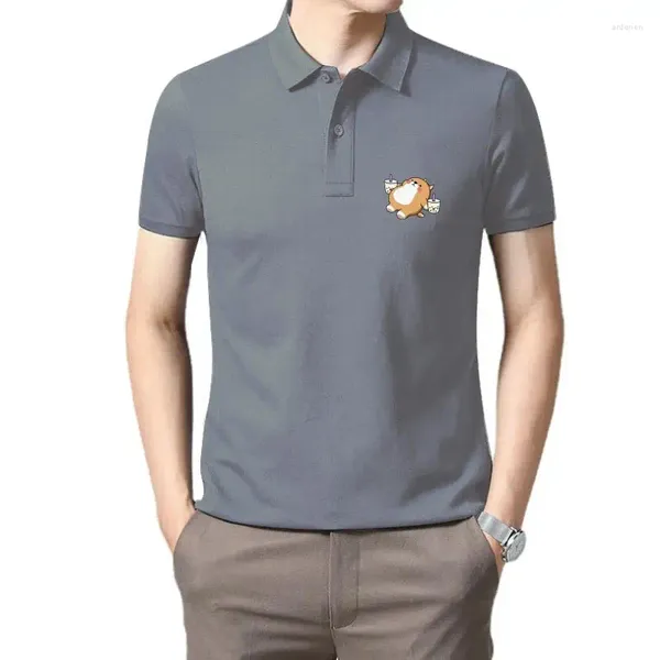 Polos para hombre Necesito leche para continuar mi vida camiseta encantadora mujer ropa Kawaii algodón verano Casual Harajuku chicas dibujos animados perro camiseta