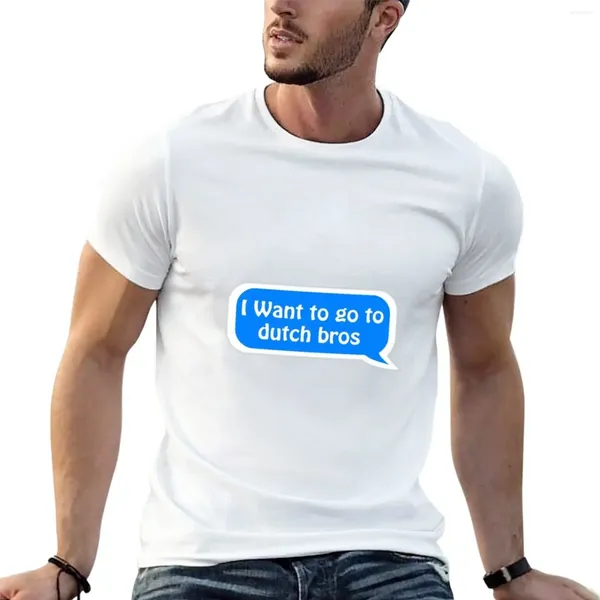 Polos masculins Je veux faire des t-shirts néerlandais