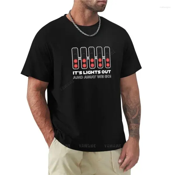 Polos pour hommes C'est l'extinction des feux et c'est parti !- Version chic T-Shirt vêtements Vintage grande taille hauts hommes