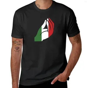 Polos pour hommes T-shirt à la main italienne Graphics Funnys Vintage Vêtements Fans de sport Hommes