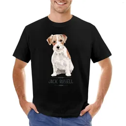 Polos pour hommes T-Shirt Jack Russell Terrier T-Shirt graphique grande taille hauts T-shirts graphiques pour hommes