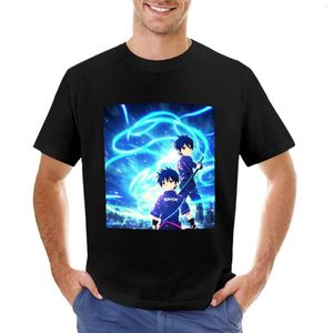 Polos pour hommes japonais Anime esthétique dix T-Shirt imprimé Animal chemise pour garçons hauts d'été séchage rapide hommes t-shirts