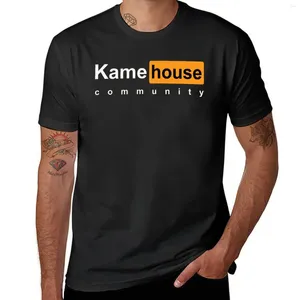 Polos pour hommes Kame House T-Shirt chemise à séchage rapide t-shirts lourds pour hommes