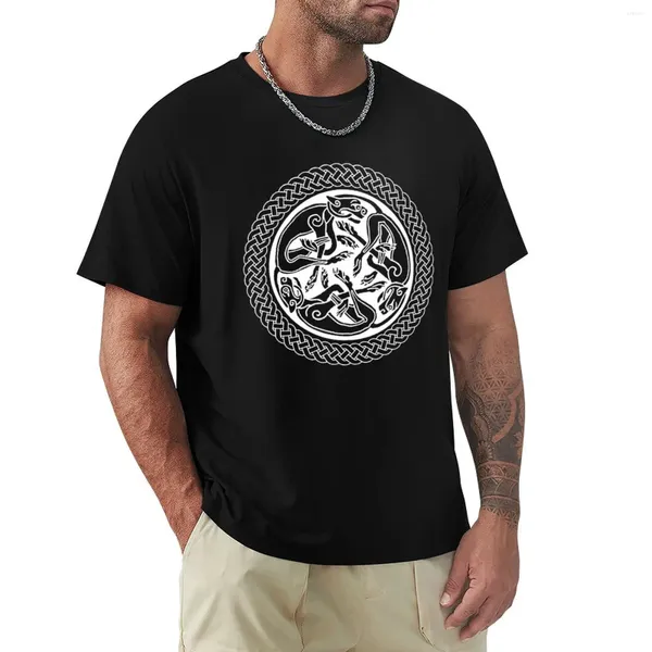 Nudo de polos para hombres con camiseta de sabuesos secado rápido vintage funnys ropa hippie camisetas para hombres algodón