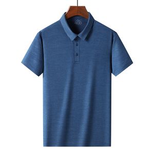 Polos pour hommes Style coréen Vêtements de mode Grande taille Hommes Polos Chemises à manches courtes Respirant Golf Wear Tee Shirt Mâle 5XL Large Plus 230308