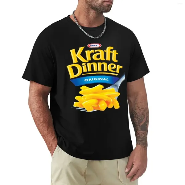 Camiseta de queso de Mac Cena de Polos Kraft para hombres