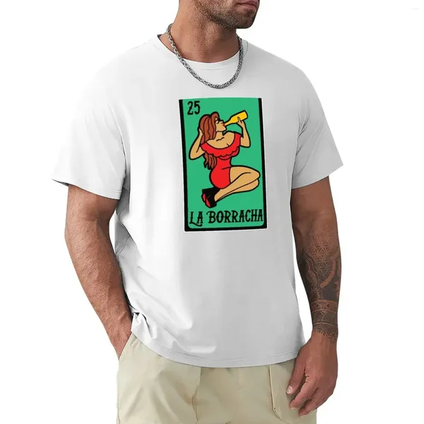 T-shirt de carte de carte de poteria pour hommes de Borracha Borracha T-shirts de sport