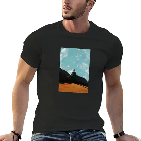 Polos pour hommes Lady On Fire In Beach T-Shirt Vintage T-Shirt court vêtements esthétiques hommes T-shirts graphiques Hip Hop