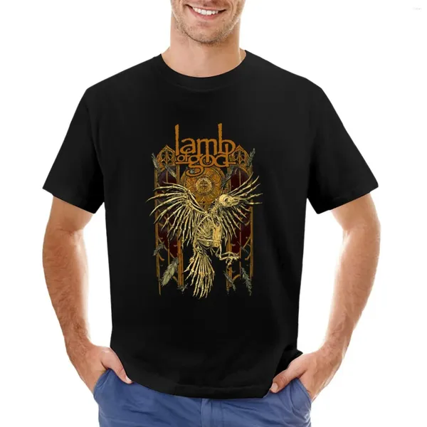Polos para hombre Lamb Of God - Crow camiseta ropa de verano camisetas