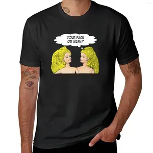 Polos pour hommes Amoureuses lesbiennes ! Ton visage ou le mien ? Art drôle et grossier ! T-Shirt T-Shirts Vierges Garçons Hommes Pack