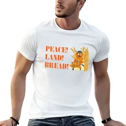T-shirt de pain (Paix) Men's Polos, T-shirt de pain (T-shirts pour hommes, T-Shirts T-Shirts