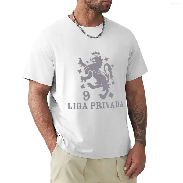 Polos Liga Privada Cigars T-shirt T-shirt Tops Sweat Mens Cotton T-shirts