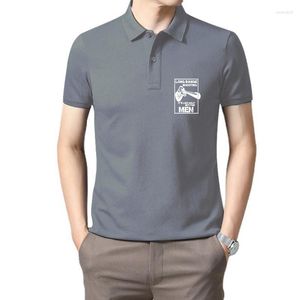 Polos pour hommes T-shirt de tir à longue portée pour hommes à manches courtes T-shirt drôle personnalisé 2023 Gents Plus Taille 3XL Tops Hiphop hilarants