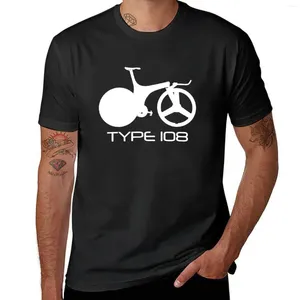 Polos pour hommes Lotus Sport Type 108 T-Shirt de vélo noirs vêtements vintage