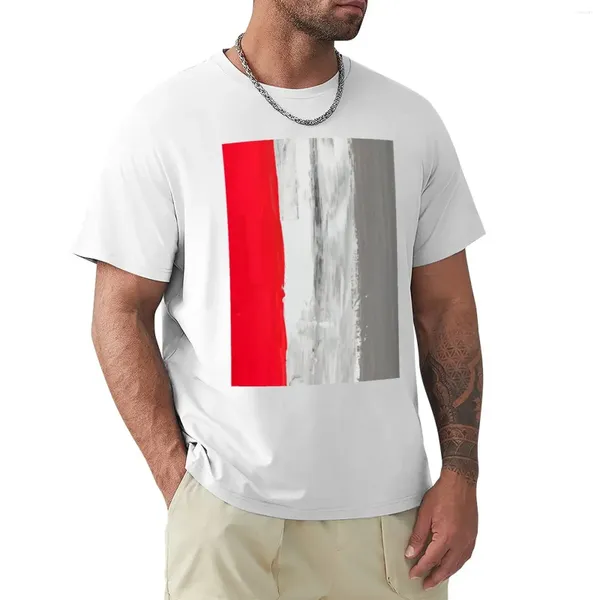 Polos para hombre, camiseta abstracta de amor y sombra, ropa Kawaii, camisetas negras para hombre, camisetas de talla grande de verano, camisetas de algodón para hombre