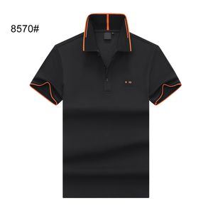 Polo's voor heren Luxe designer kraag met korte mouwen, katoenen overhemd Heren Topgeborduurd logo dames heren T-shirts met korte mouwen Top Kledinggroothandels maat M-XXXL