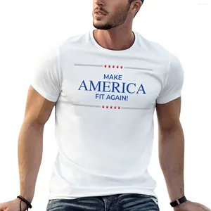 Polo's voor heren maken Amerika Fit Again T-shirt editie jongens dierenprint sportfans mannen kleding