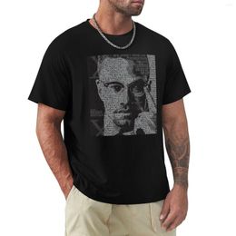 Herenpolo's Malcolm X T-shirt Leuke kleding Jongens T-shirts groot en lang voor heren