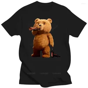 Polos pour hommes t-shirts imprimés drôles T-Shirt noir Ted Bong culte film amusant Kiffer bière Thunderbuddies T-Shirt classique